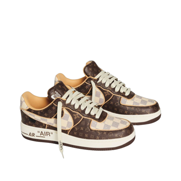 AF1 x OW by Virgil - Brown Monogram