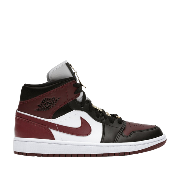 AJ1 Mid Black Dark Beetroot