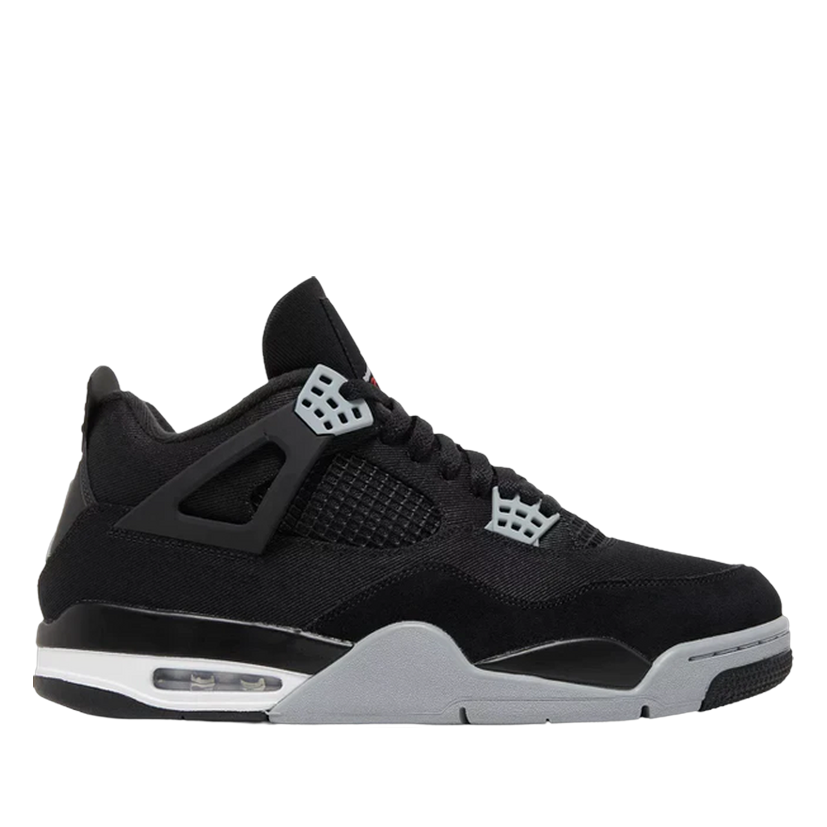 AJ4 Retro Black Canvas