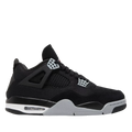 AJ4 Retro Black Canvas