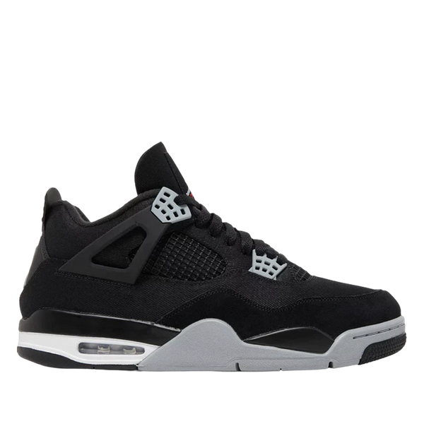 AJ4 Retro Black Canvas