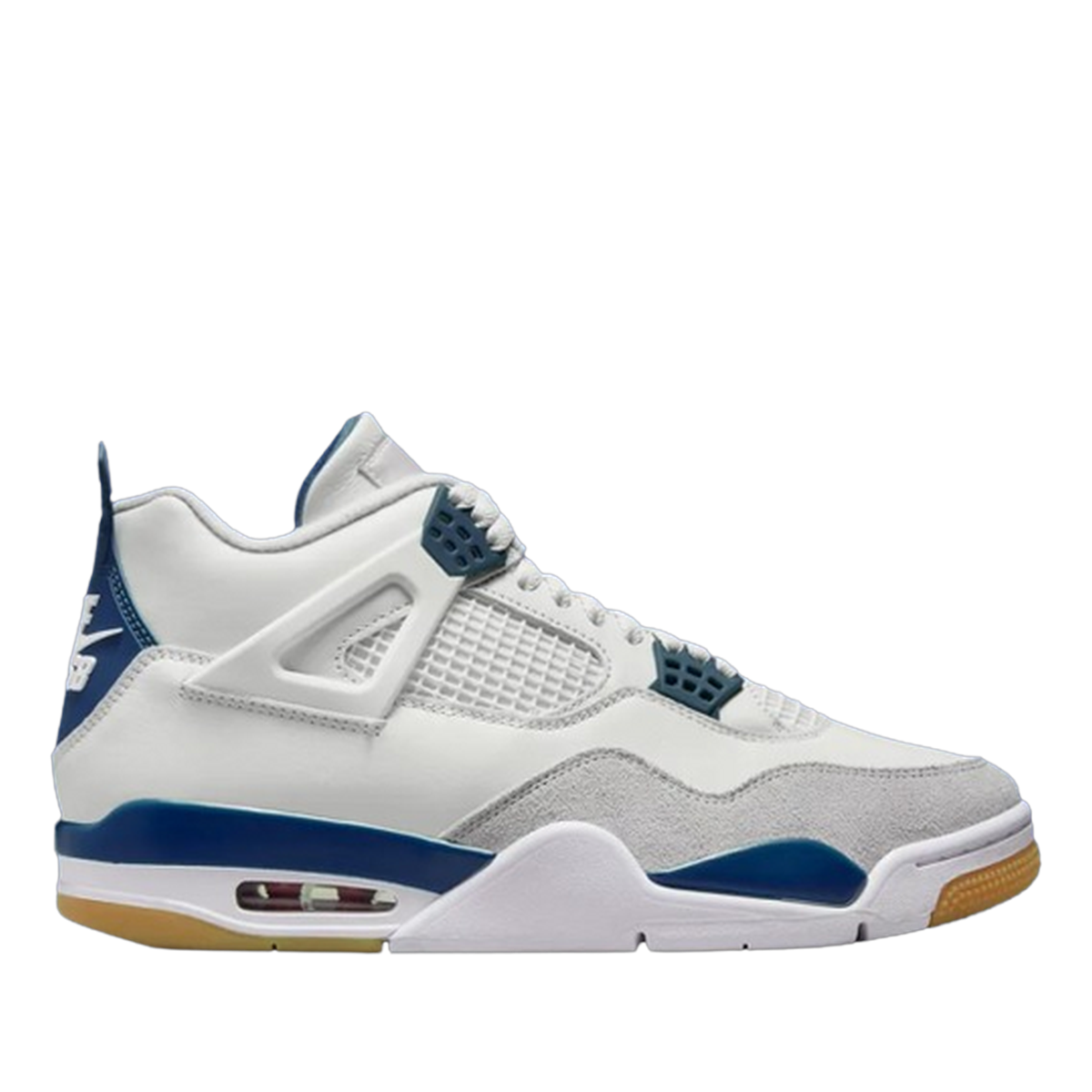 AJ4 SB Summit White/Navy
