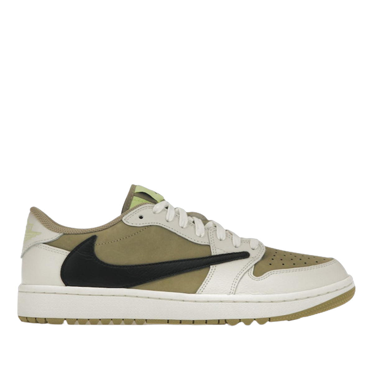 AJ1 Low Travis Scott Golf Neutral Olive
