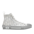 B23 High Top Logo Oblique Grey Monogram