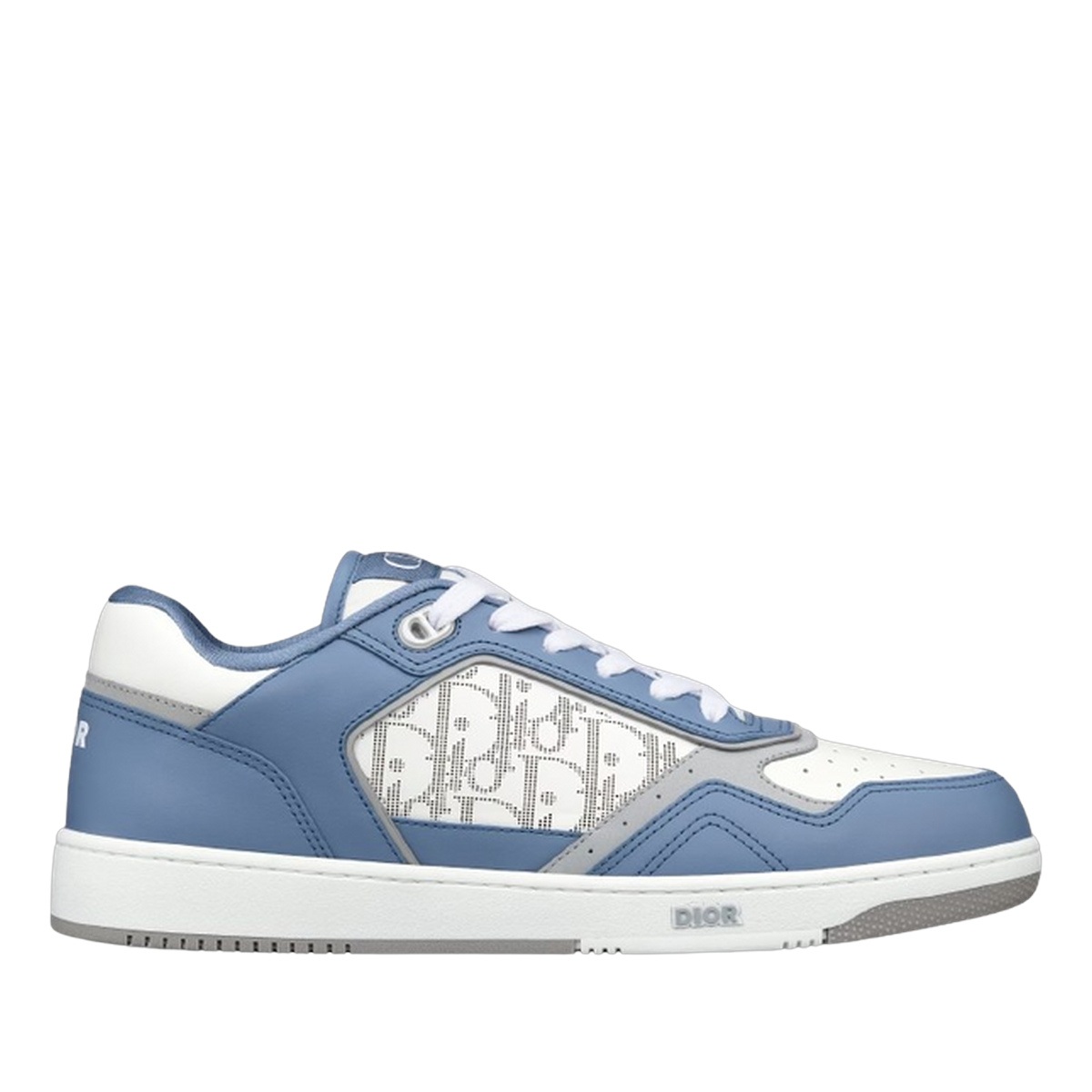 B27 Low-Top Blue and White