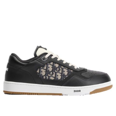 B27 Low-Top Black Oblique