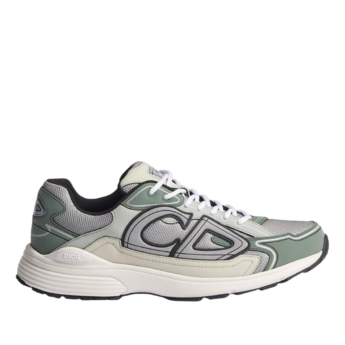 B30 Grey on Cedar Green Mesh