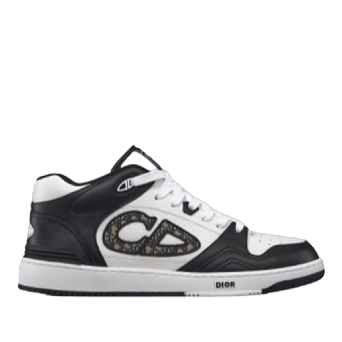B57 Mid-Top Black Oblique