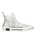 B23 High Top Logo Oblique Newspaper Monogram