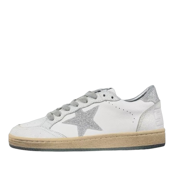 Golden Goose Ball-Star Glitter Star Glitter Heel Tab