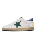 Golden Goose Ball-Star Green Star Blue Heel Tab