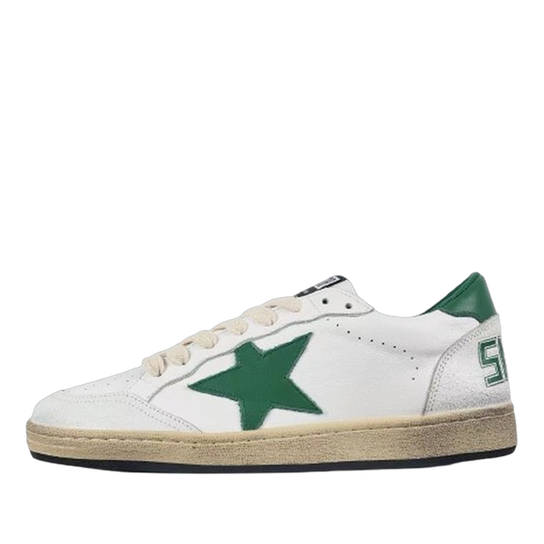 Golden Goose Ball-Star Green Star Green Heel Tab