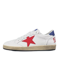 Golden Goose Ball-Star Red Star Blue Heel Tab