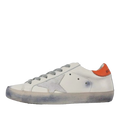 Golden Goose Ball-Star Suede Star Orange Heel Tab
