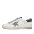 Golden Goose Super-Star Glitter Star Black Heel Tab