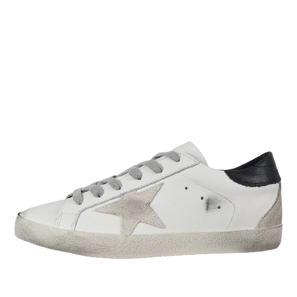 Golden Goose Super-Star Suede Star Black Heel Tab Blackout