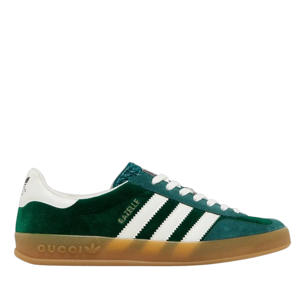 Gucci x Gazelle Green Suede