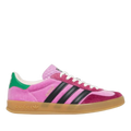 Gucci x Gazelle Pink Velvet