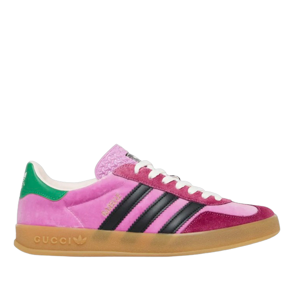 Gucci x Gazelle Pink Velvet