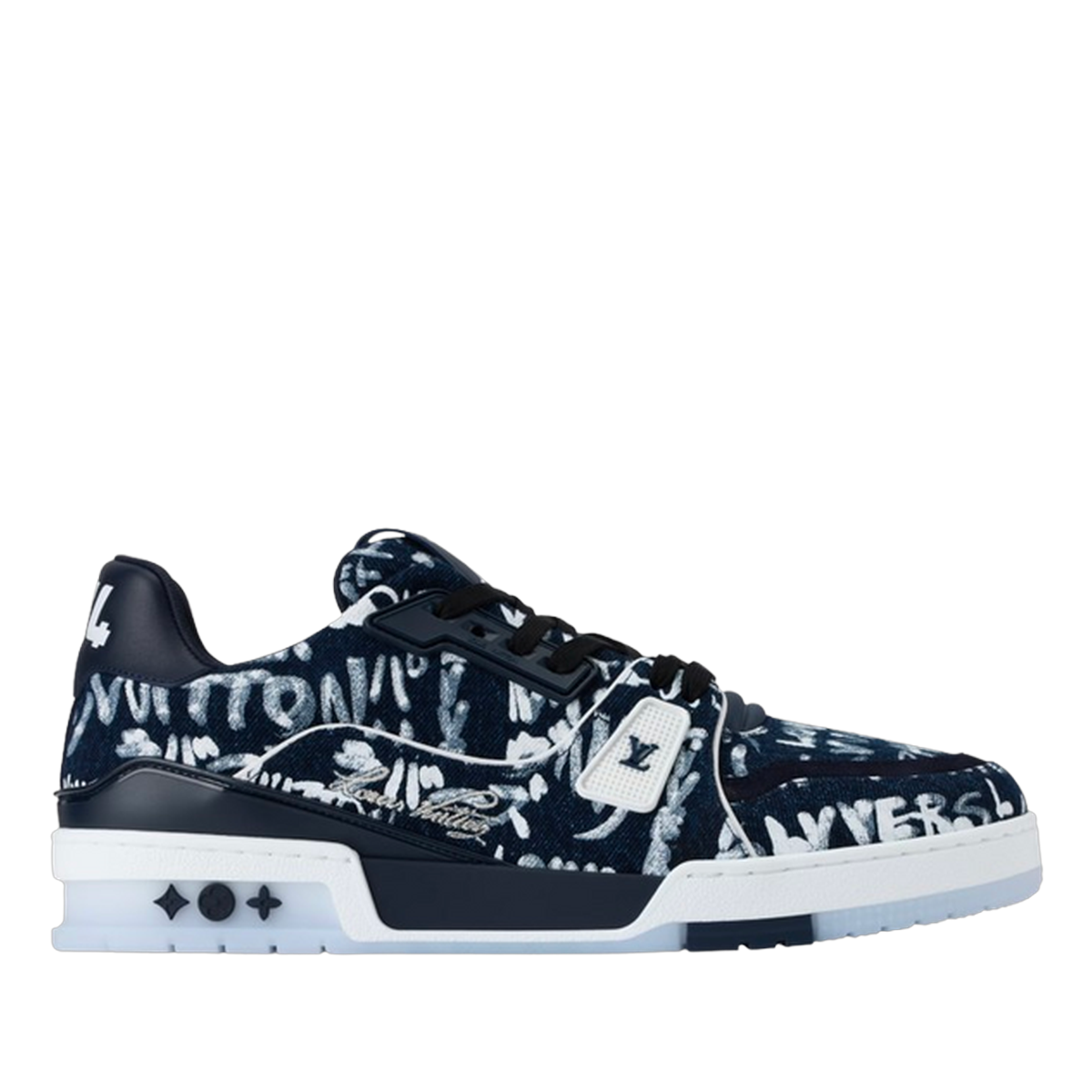 LV Trainers #54 Denim Scribble