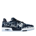 LV Trainers #54 Denim Scribble
