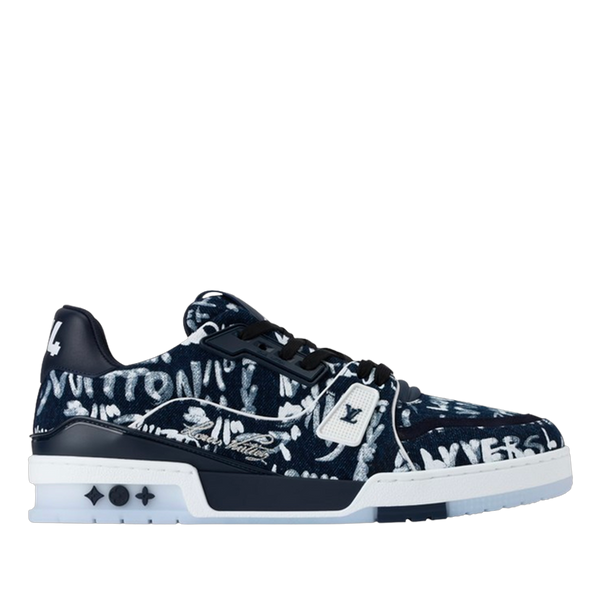 LV Trainers #54 Denim Scribble