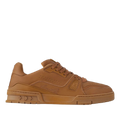 LV Trainers #54 Distressed Sneaker Cognac