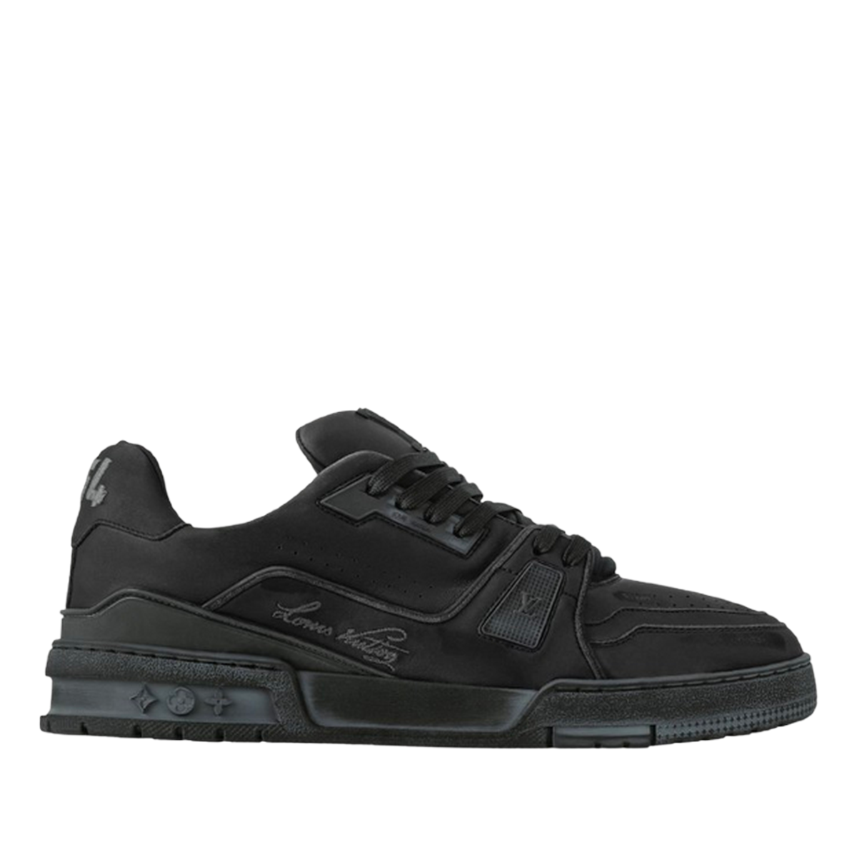 LV Trainers #54 Distressed Sneaker Noir