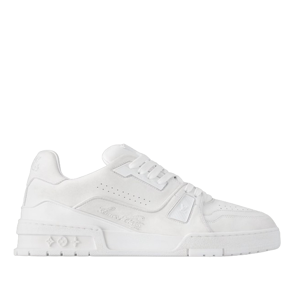 LV Trainers #54 Distressed Sneaker White