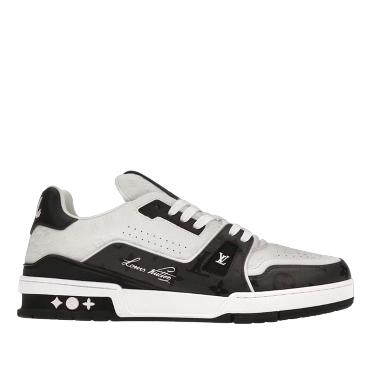 LV Trainers #54 Monogram Denim Black