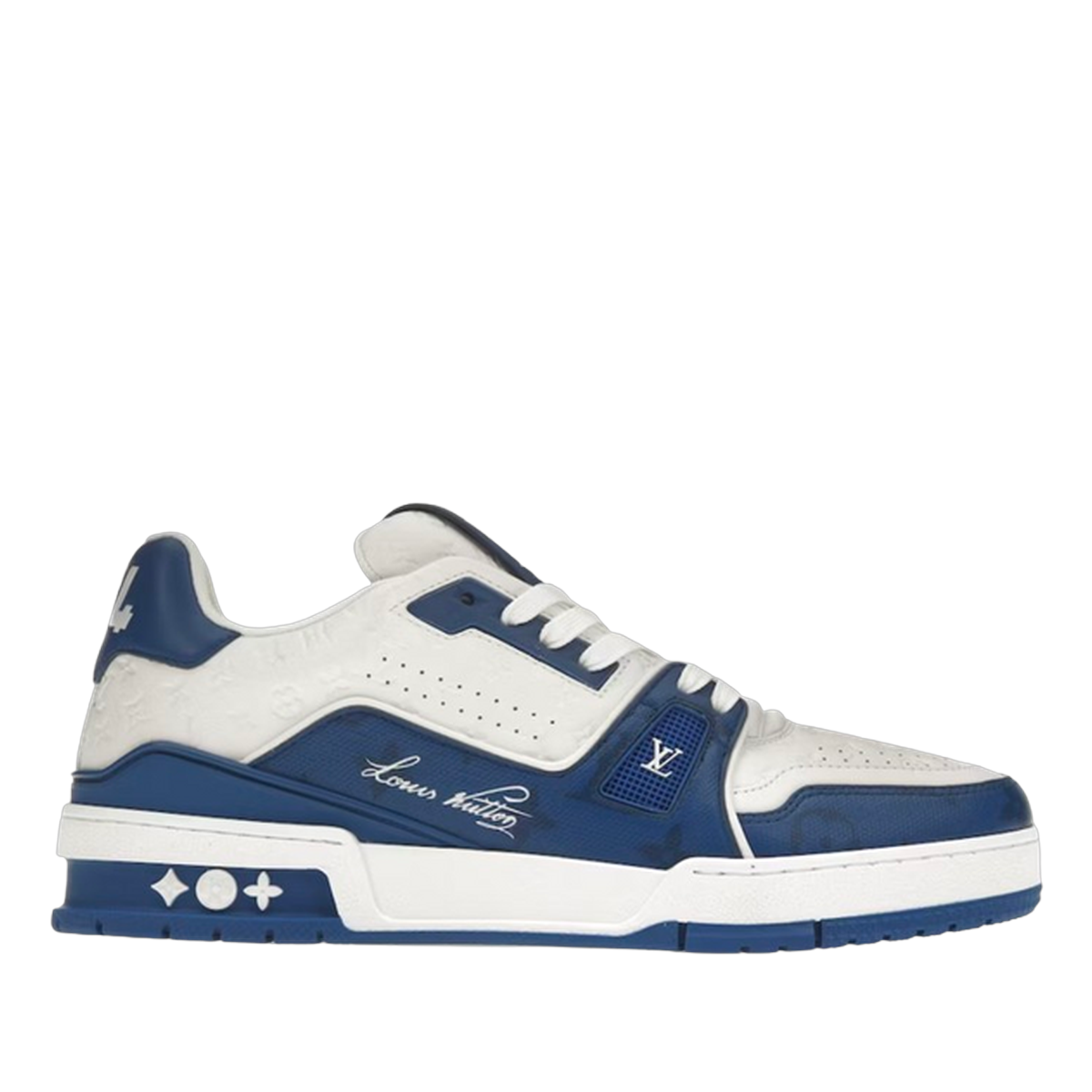 LV Trainers #54 Monogram Denim Blue