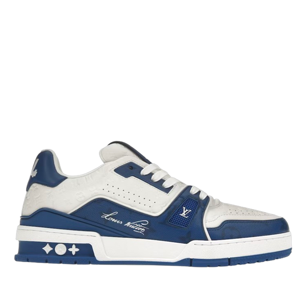 LV Trainers #54 Monogram Denim Blue