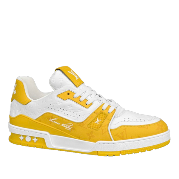 LV Trainers #54 Monogram Denim Yellow
