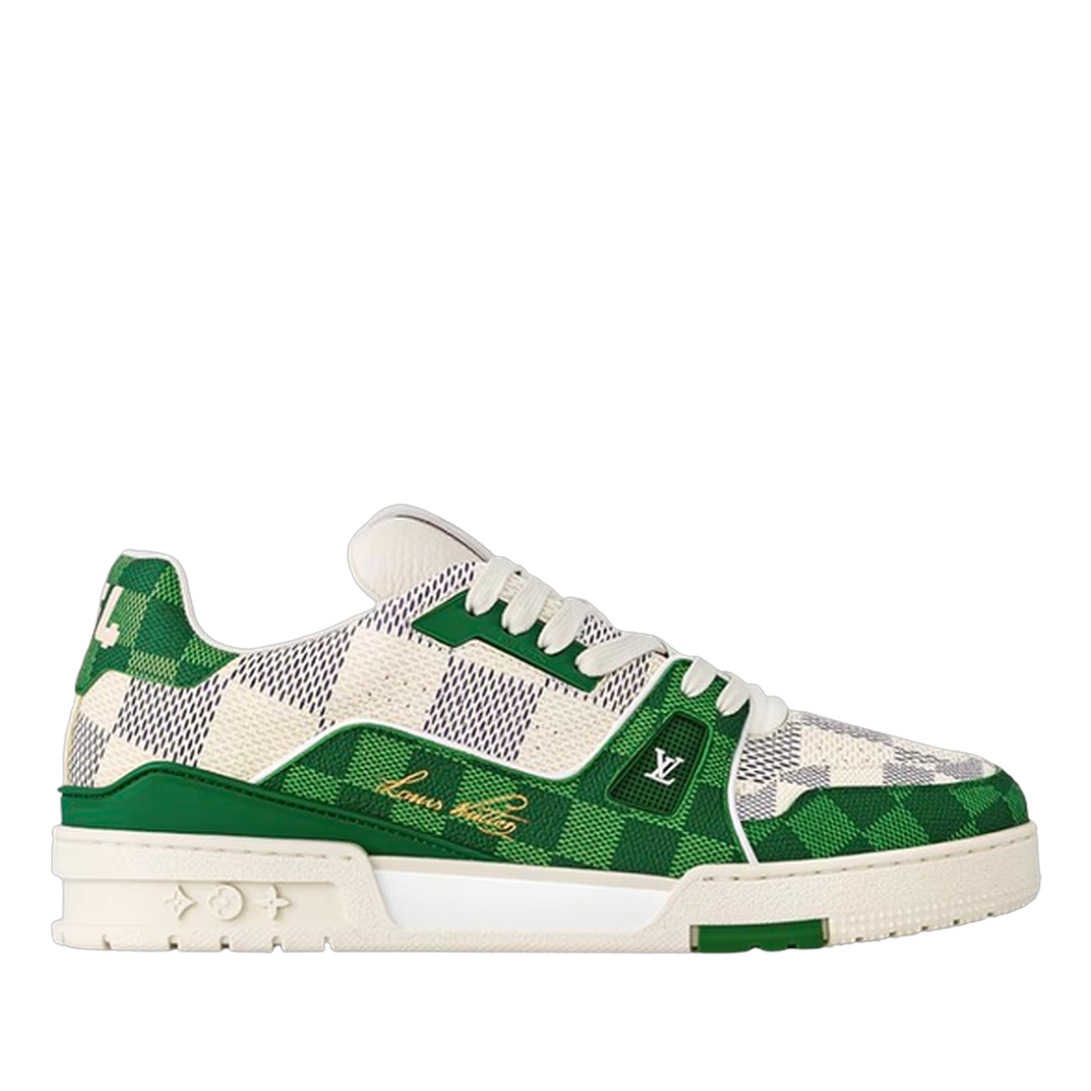 LV Trainers #54 Monogram Green