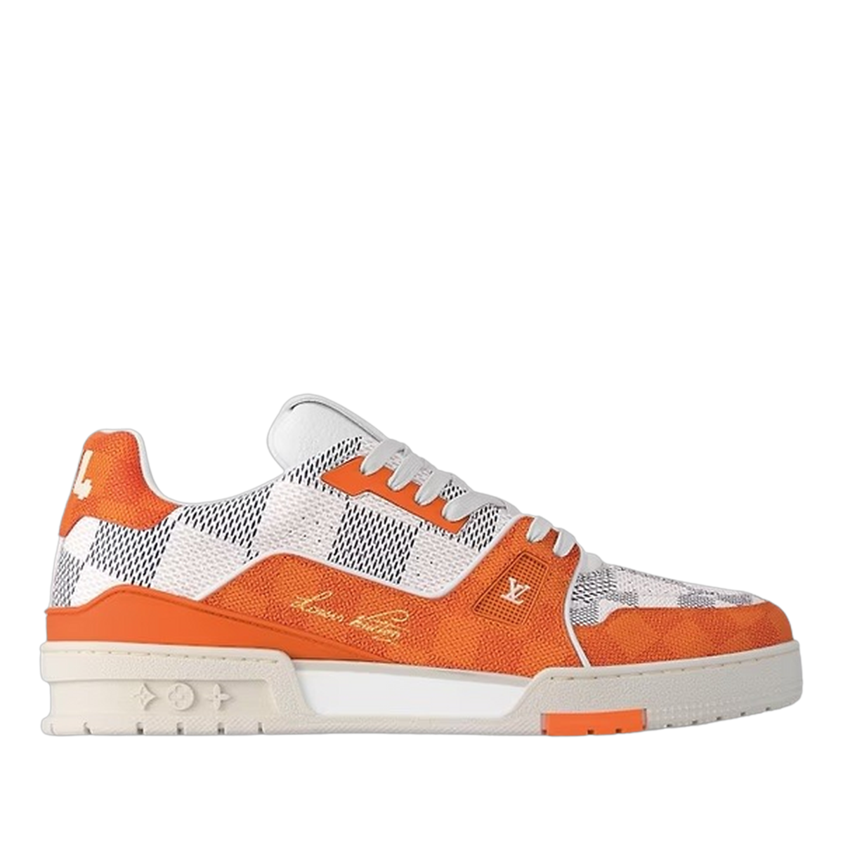 LV Trainers #54 Monogram Orange