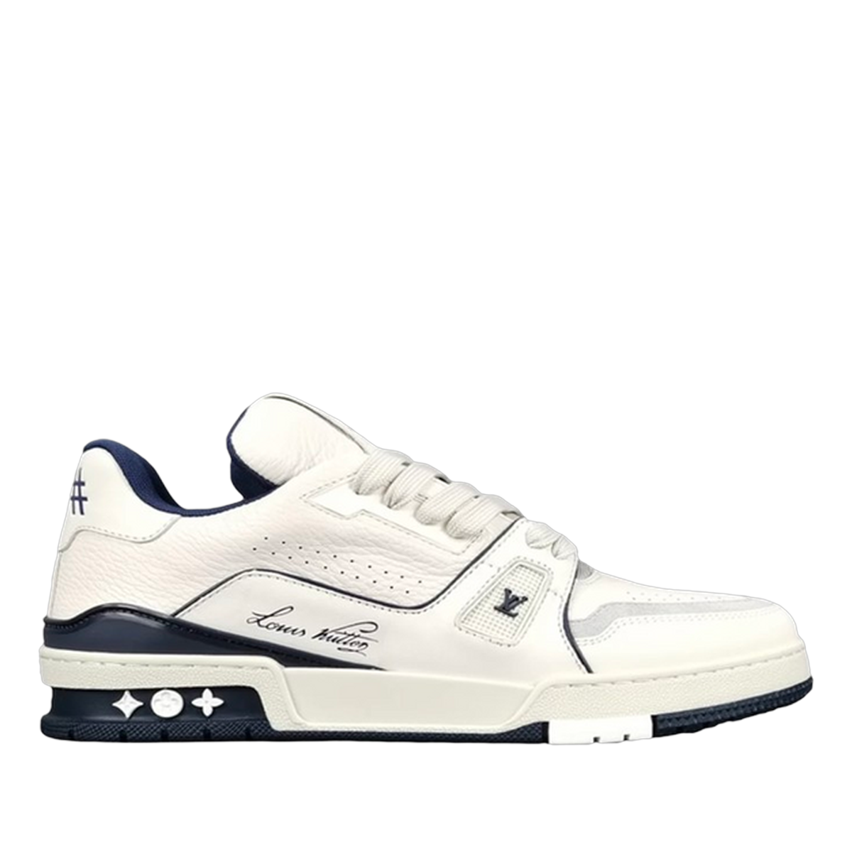 LV Trainers #54 Signature White Marine