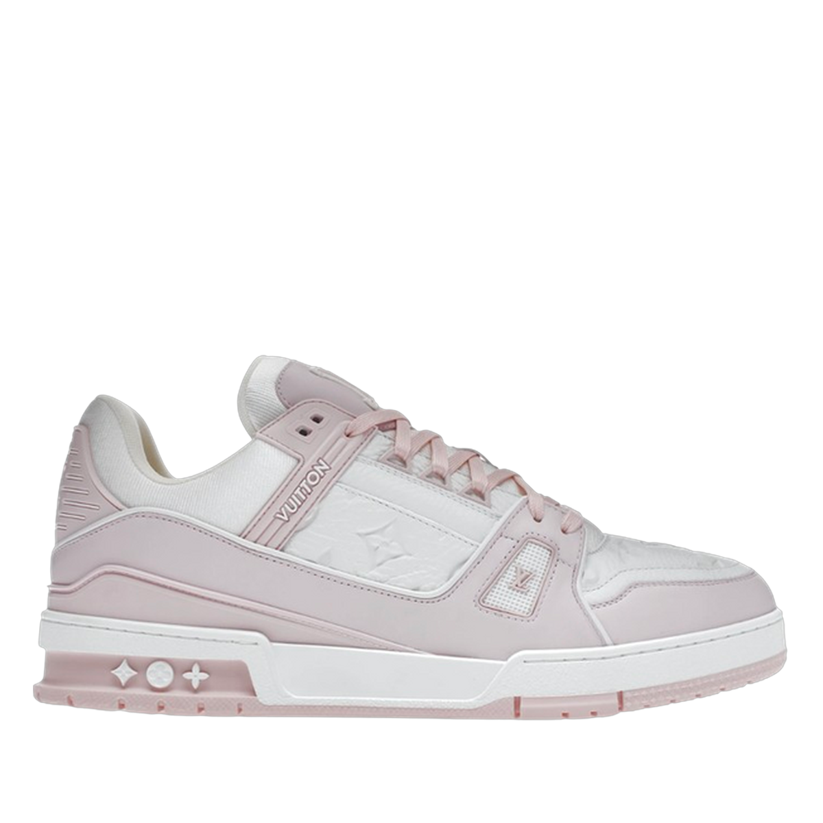 LV Trainers Baby Pink