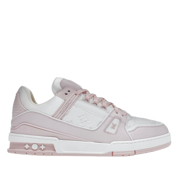 LV Trainers Baby Pink
