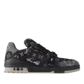 LV Trainers Black Denim