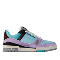 LV Trainers Blue Lilac