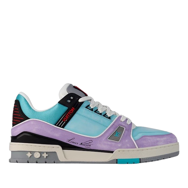 LV Trainers Blue Lilac