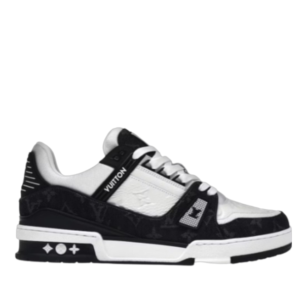 LV Trainers Monogram Denim Black