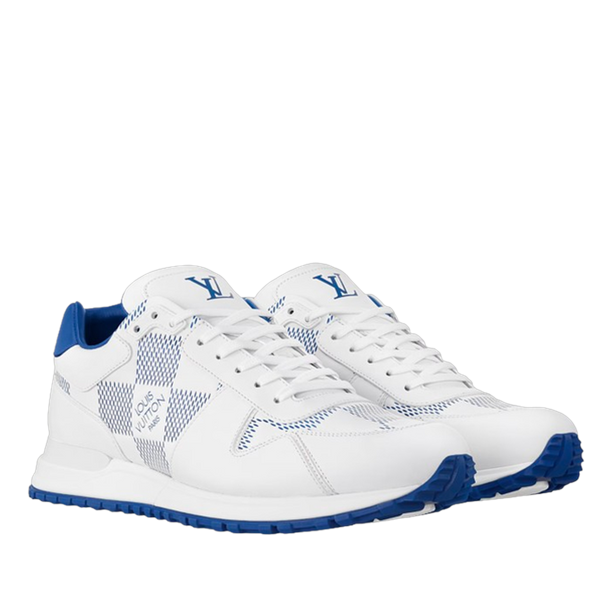 LV Trainers Run Away Sneaker Blue