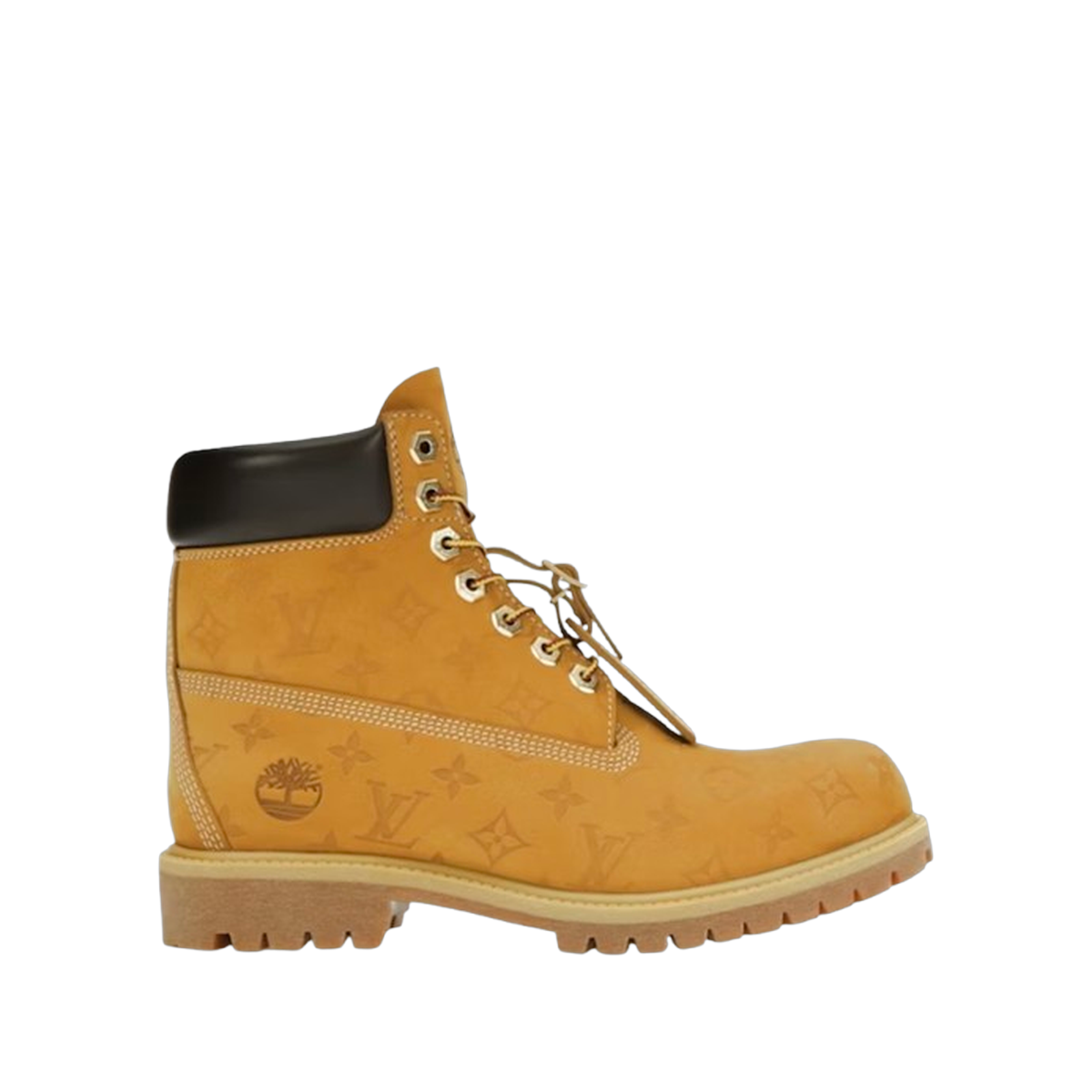 LV x Timbs Embossed Monogram Suede