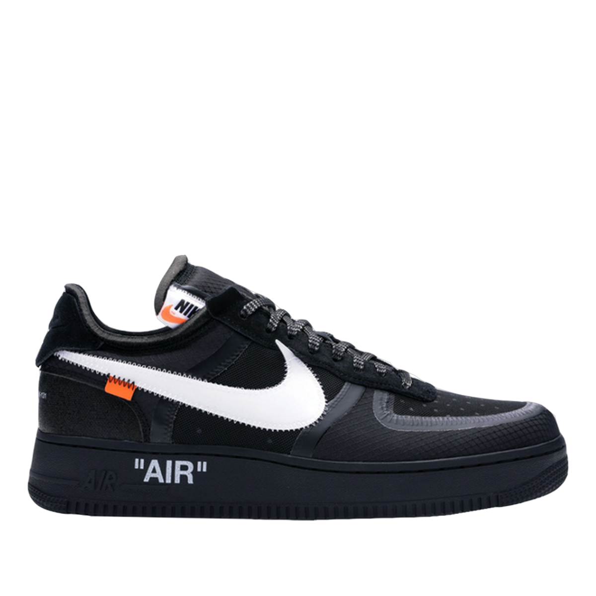 AF1 X OW "THE TEN" Black