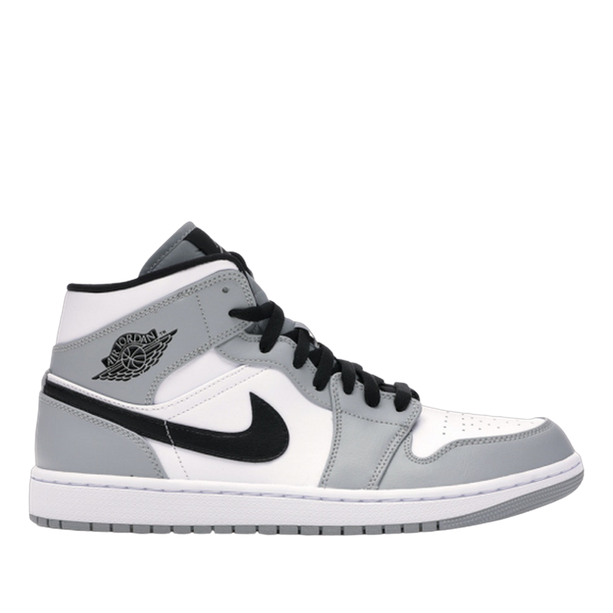 AJ1 Mid Light Smoke Grey
