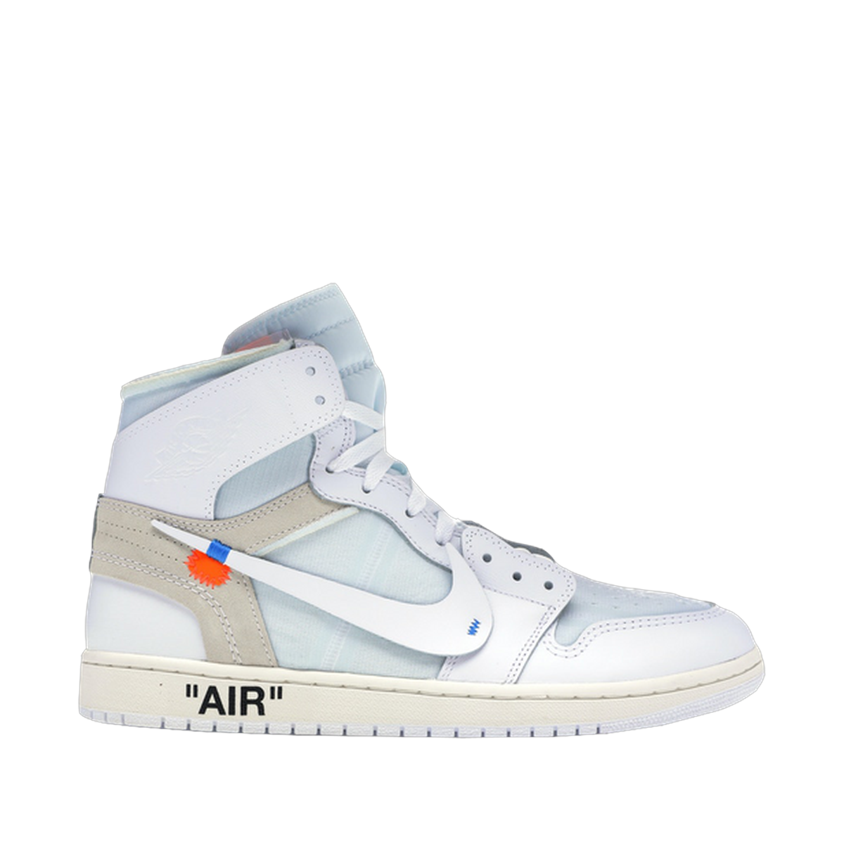 AJ1 X OW OG White