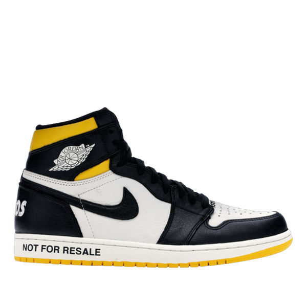 AJ1 Retro High "Not for Resale" Varsity Maize