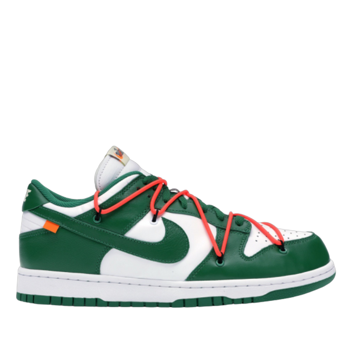 Dunk Low X OW Pine Green
