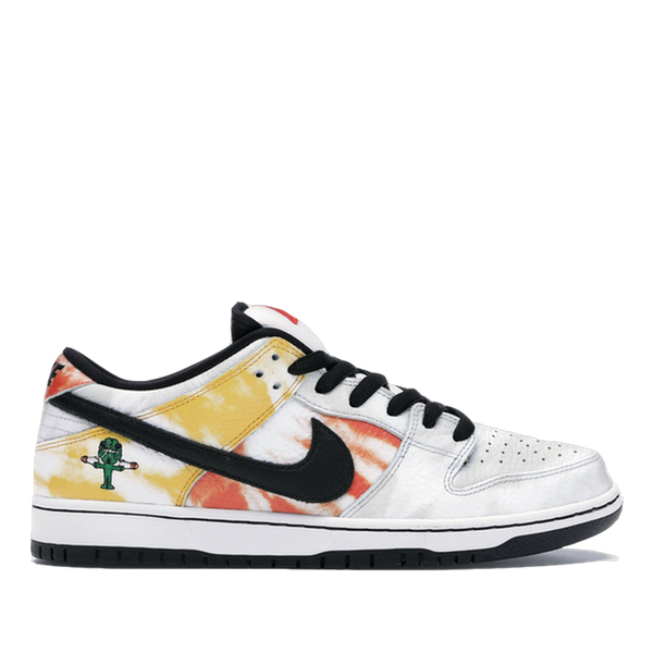 SB Dunk Low Raygun Tie-Dye White
